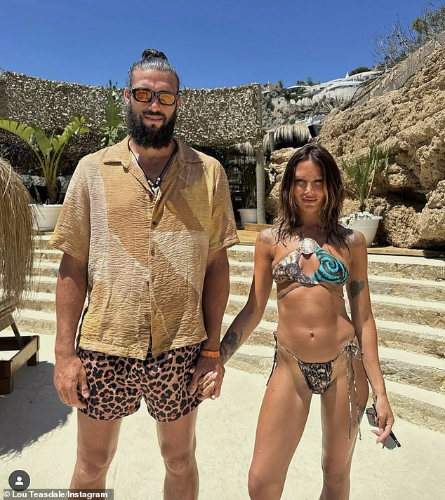 It comes just two months after it was reported that the former Premier League striker, 36, was questioned twice by Greek police over a series of bust-ups with Lou, 41, while the pair holidayed in Mykonos, Greece
