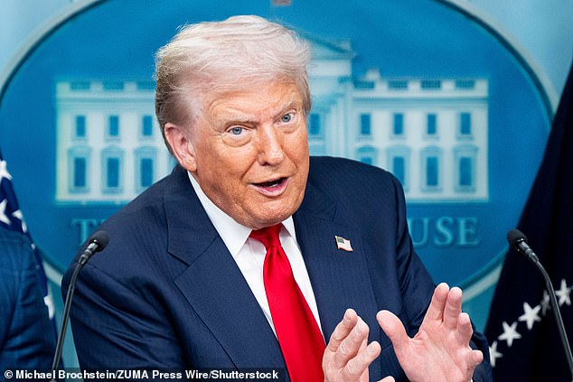 DeGeneres, 67, and Rossi, 52, fled the US for the UK in the wake of Donald Trump's victory in the 2024 presidential election; pictured Monday in Washington, DC