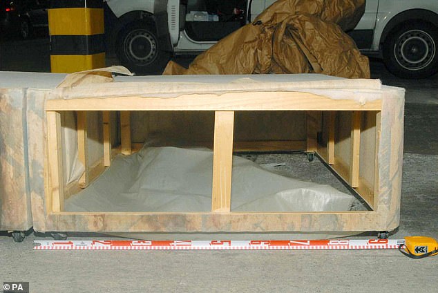 Shannon was eventually discovered by police hidden in the drawer of a divan bed in the bedroom of Michael Donovan - the uncle of Karen's then-boyfriend - just a mile from her Dewsbury home