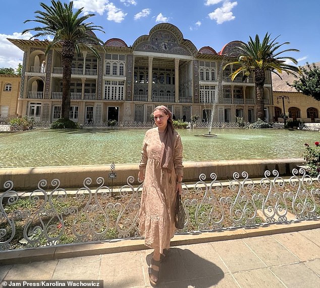 Karolina said the attention became even more intense when she left the city and travelled to small towns and rural villages