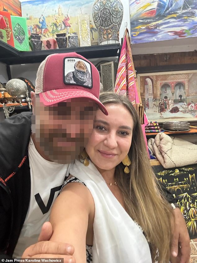 A 'blonde single woman', she felt her presence noticed on every corner, with men shouting compliments at her in French and Arabic and following her down the street to asking for her name and relationship status, and even for her hand in marriage