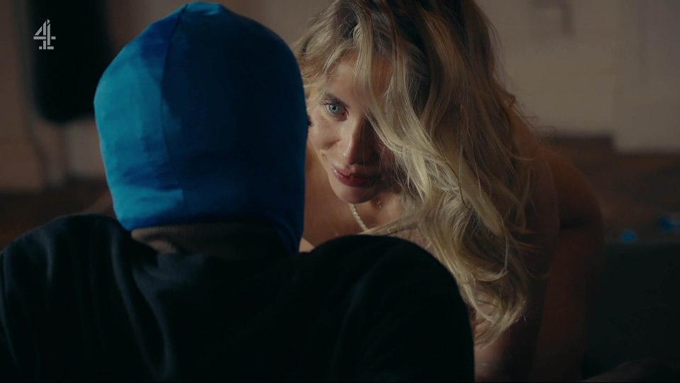 Screenshot from Channel 4's "1,000 Men and Me: The Bonnie Blue Story."