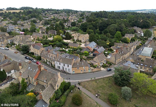 The picturesque town of Charlbury in Oxfordshire, where JD Vance is staying on his visit