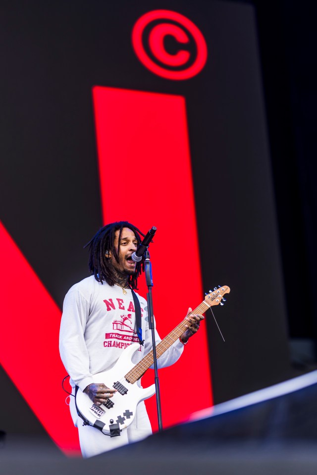 Stephen Harrison of House of Protection performing live at Rock Am Ring.