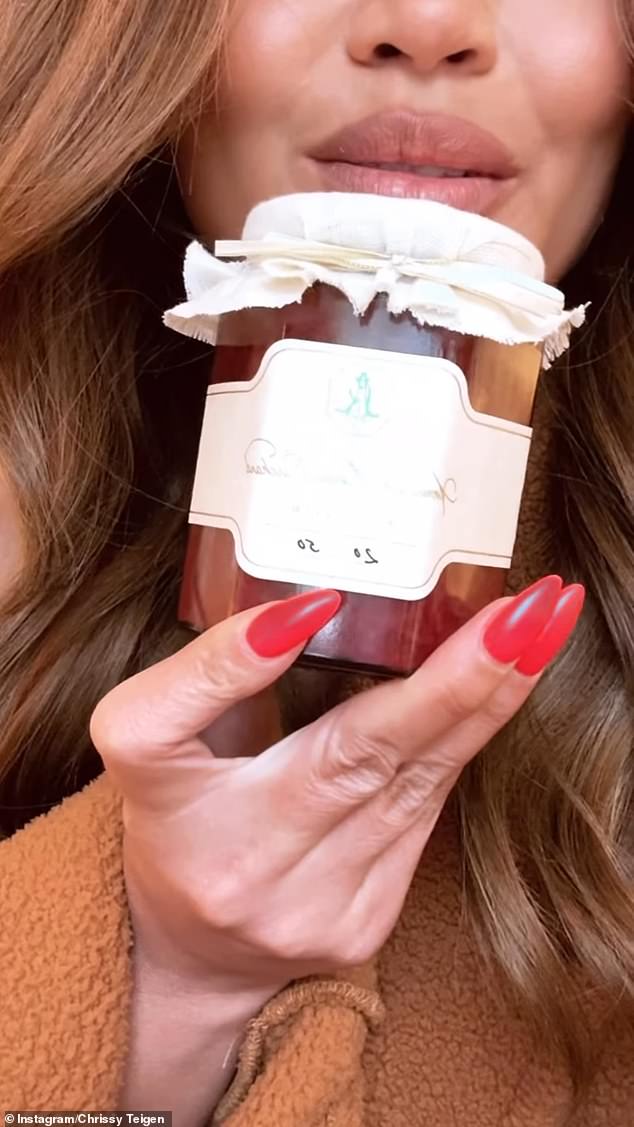 Chrissy was also part of the 50 'jamfluencers' - or celebrities - who received the first batch of Meghan's strawberry jam when she 'soft-launched' her lifestyle company as American Riviera Orchard last year, before it was rebranded to As Ever