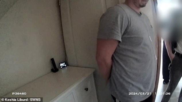He was first arrested in March 2024, but just two weeks earlier had already started targeting his next victim
