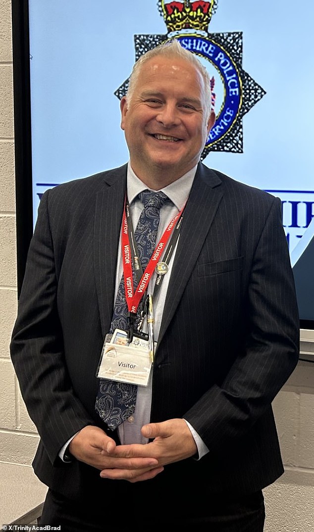 Temporary Detective Superintendent Damian Roebuck (pictured) of West Yorkshire Police's Homicide and Major Enquiry Team, said officers were still trying to identify the man