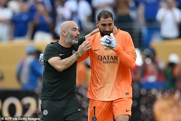 Chelsea were linked to PSG's Gianluigi Donnarumma, but will not make a move for the keeper