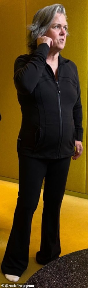 In a new post, Rosie revealed she is now a size 12