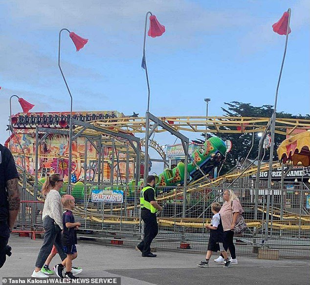 Police later confirmed thirteen children and one adult received minor injuries and some were taken to hospital