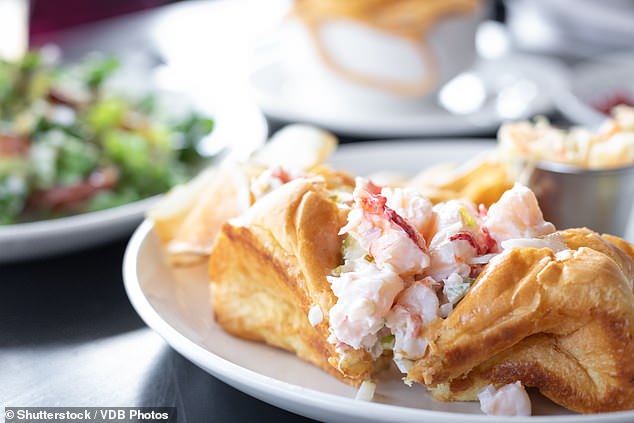 Martha's Vineyard is famous for seafood, though restaurants have had to add more vegan options to serve people who now have meat and dairy allergies from alpha-gal syndrome (stock image)