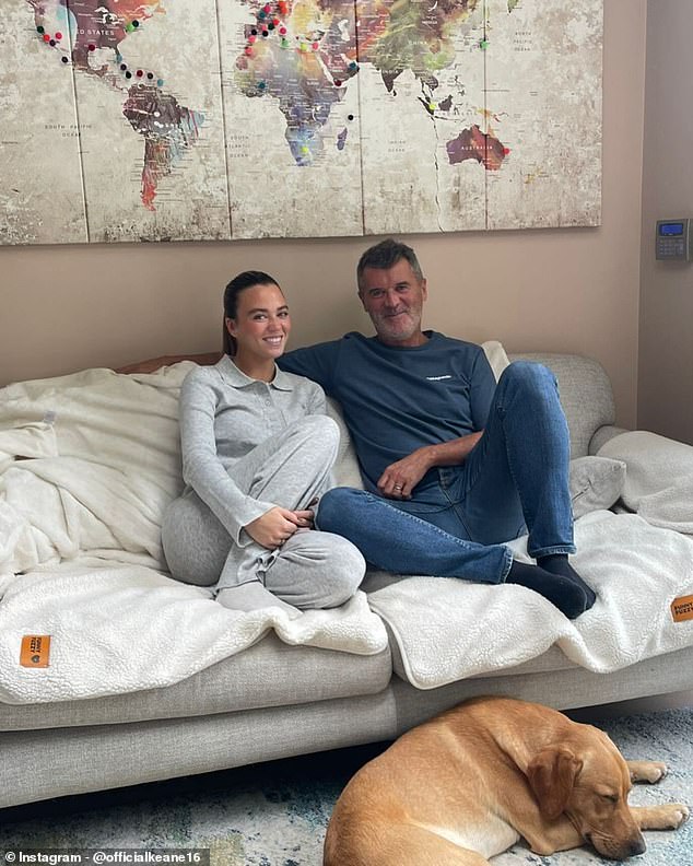 His daughter, Leah, has announced that she is pregnant with the child of an England star