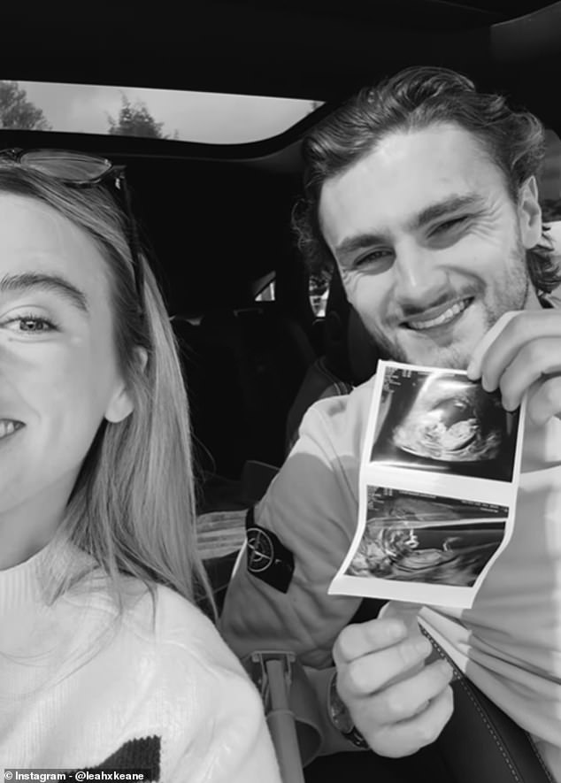 She shared the news in an emotional video with Southampton defender Taylor Harwood-Bellis