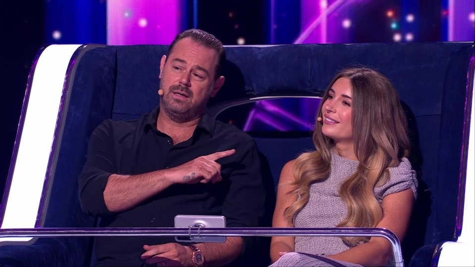 Danny Dyer and Dani Dyer on The Wheel.