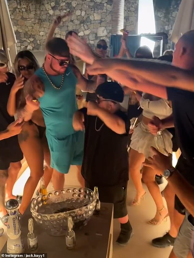 'Ibiza Final Boss', real name Jack Kay, hosted a party at a ¿9million villa in Ibiza on Sunday