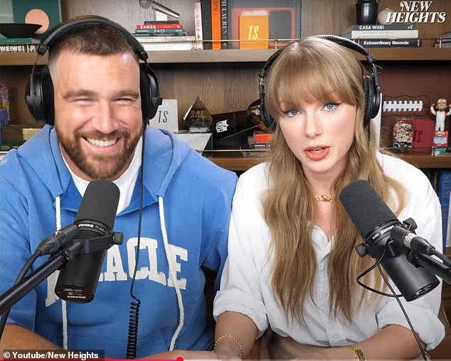 'She blew me away and I had never experienced something so mesmerizing,' Kelce admitted