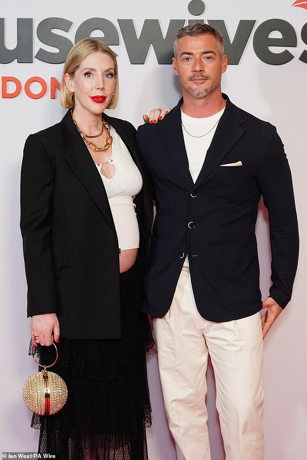 The comedian, 42, who is expecting her fourth child with husband Bobby Kootstra, looked incredible in the outfit as she cosied up to hunky partner Bobby on the red carpet