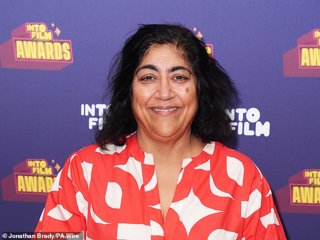 The musical, which is directed by Gurinder Chadha (pictured) and based on the 1843 novella by Charles Dickens, will feature a 'British-Indian' man named Sood as the lead character