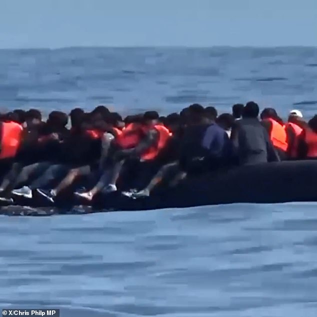 Home Offices figures yesterday showed that over 50,000 migrants had arrived in the UK alone since Prime Minister Keir Starmer's landslide victory
