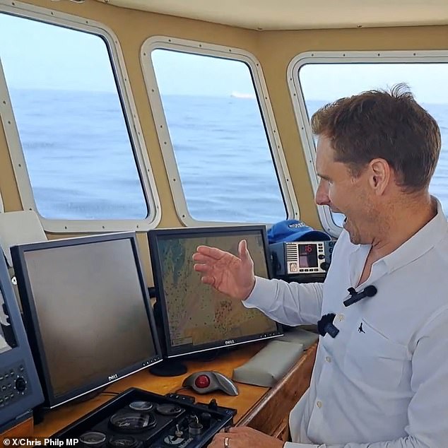 Chris reported being 'pelted with bottles' and having a 'machete pulled' on him while speaking to migrants at one camp