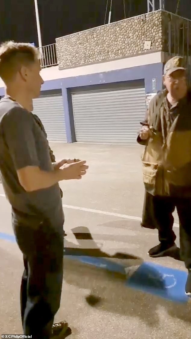 In one clip posted to X, Chris spoke to local fisherman on the quayside near Gravelines beach, who claimed to have seen many illegal migrant embarkations
