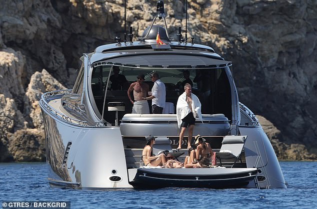 But none of that celebrity entourage was present Tuesday with the Cambridge-born star