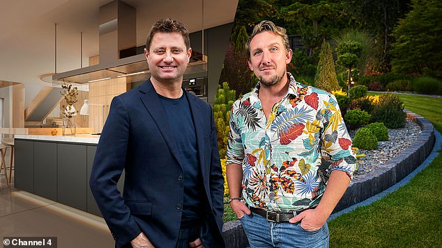The architect stars alongside garden designer Luke Millard to redesign and renovate the spaces according to their client's taste and budget
