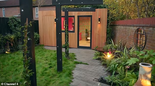 Meanwhile, Gemma, who works from home, is looking forward to enjoying her new garden office that will help her separate work from home