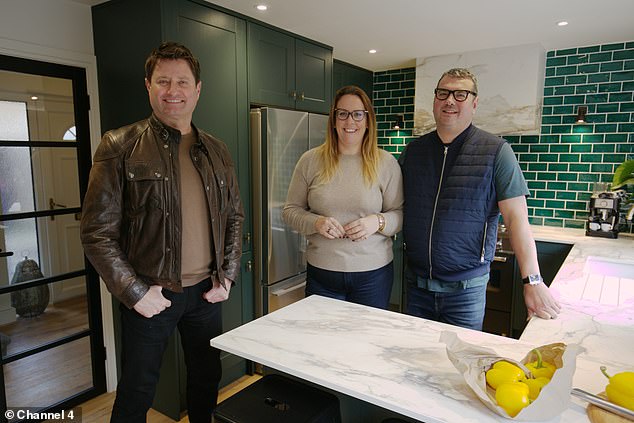 George Clarke said he hadn't 'come across a project for a long time where I've realised that the kitchen and garden are absolutely vital to your life change'