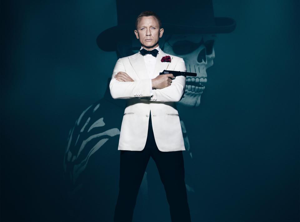 James Bond Spectre poster featuring Daniel Craig.