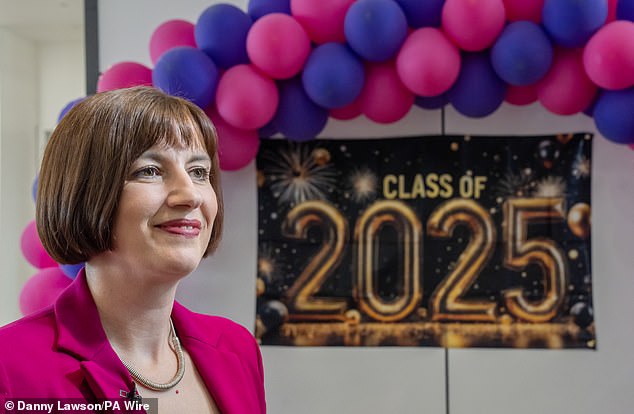 Education Secretary Bridget Phillipson visited Trafford College, Altrincham, Greater Manchester for A-level results day