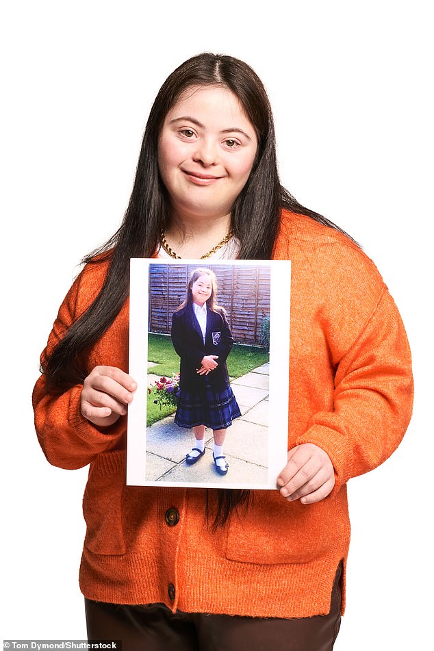 When Ellie was born, doctors said that she would 'never walk or talk', and one nurse suggested that her parents might want to 'leave her' at the hospital, but she has defied all expectations