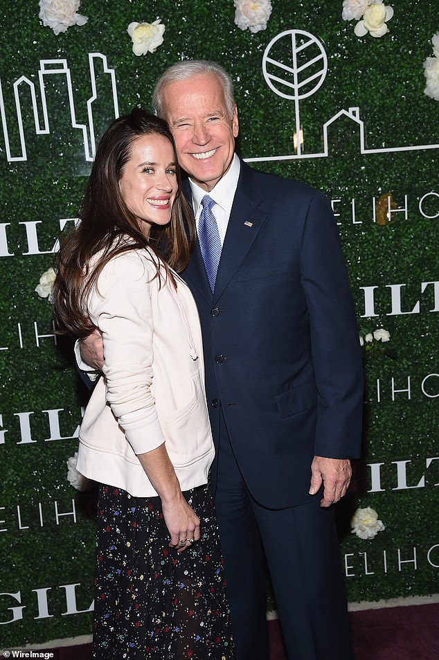 Ashley is Joe Biden's youngest daughter and his only biological child with first lady Jill Biden