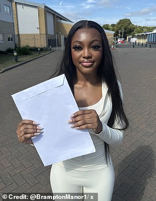 Leona achieved A*AA and will study Law at Durham