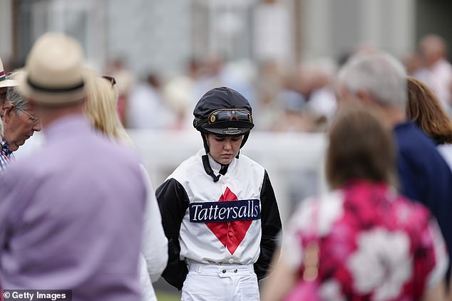 A minute's silence was held at Salisbury Racecourse on Thursday in memory of Turner