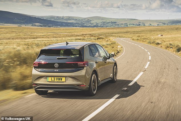 Customers who order the mid-spec Pro Essential (£35,740) up to the ID.3 Pro S Match (£39,940) will get their hands on a car with 201bhp. But, as the small print below states, they are in fact electronically limited and a monthly subscription fee can unlock the full 228bhp