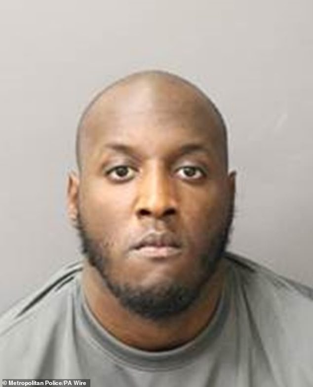 The victim's hands were bound with cable ties and they questioned her about her partner, with one threatening to 'kick the baby out your stomach' if she lied to them. Pictured: Audi Johnson