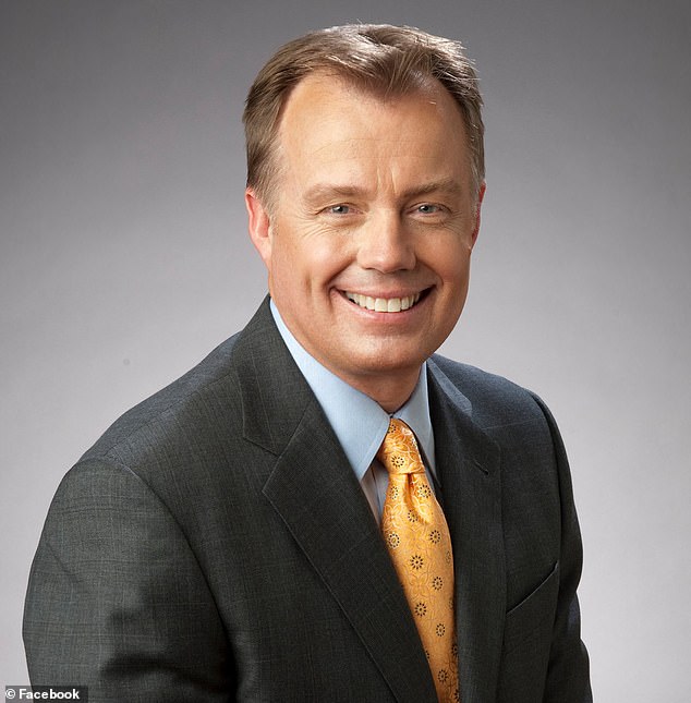 Clair alleges that Varner 'enabled' longtime KSTP Chief Meteorologist Dave Dahl (pictured) as he harassed her, which included complimenting the breasts of an underage waitress and engaging in 'sex acts in public' at the company Christmas party, per her lawsuit