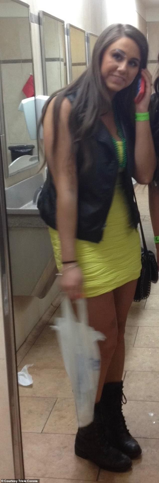 Corona caught Malik's attention in her neon mini dress paired with a dark vest and boots on the day of their hook-up