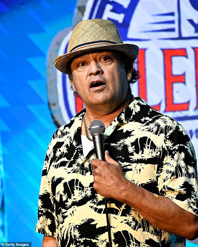 Officers were reportedly called to an Islands restaurant in Burbank for a wellness check on a woman accompanying Rodriguez. She was arrested, and police then arrested him after searching their car; pictured in May 2024 in Pasadena, Calif.