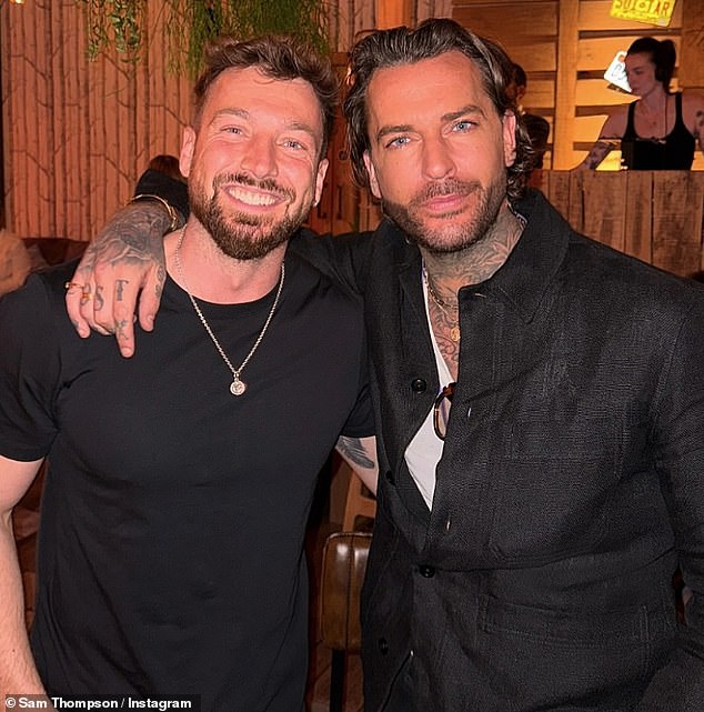 But they have also clashed multiple times in the past with Vicky eventually blocking Sam for five years, despite the pair both being best friends with former Strictly star Pete Wicks (R)
