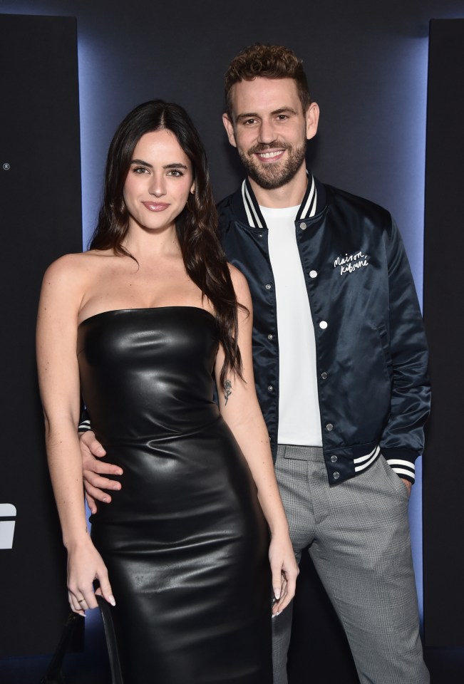 Natalie Joy and Nick Viall at an event.