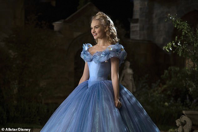 Lily James, who played the leading role in Disney’s 2015 film version of Cinderella