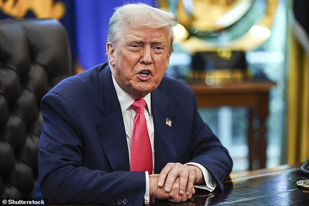 Sir Tony's comments come amid fears that Trump could cut a peace deal over Ukraine that sidelines Kyiv 's president, Volodymyr Zelensky