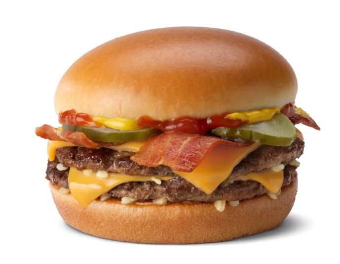 McDonald's Bacon Double Cheeseburger.