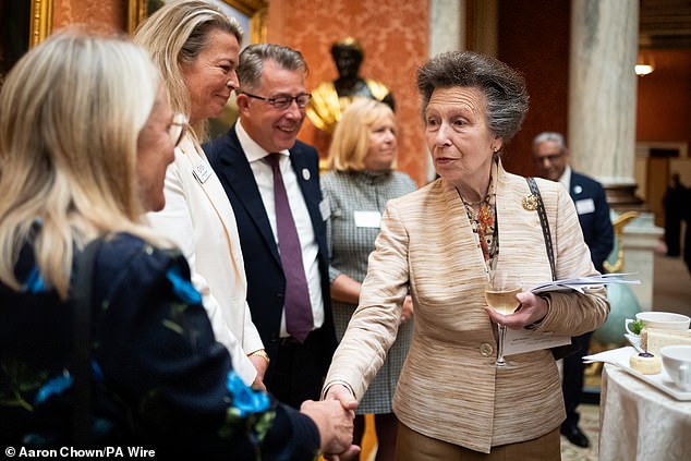 With 400 patronages to her name, the royal residence was packed for the 'charities forum'