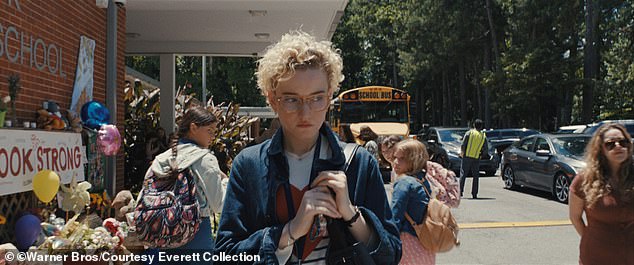 Garner is coming off back-to-back blockbusters after leading the horror hit Weapons (pictured) and playing the Silver Surfer in Marvel's Fantastic Four reboot