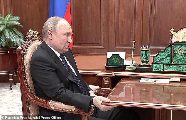 Putin's recent poor posture and his apparently bloated face and neck sparked speculation about a decline in health