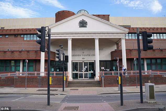Yesterday, Morrissey did not attend his three-hour trial at Willesden Magistrates¿ Court, pictured