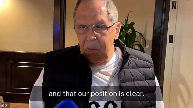 When asked what his predications for the highly anticipated meeting, Lavrov refused to speculate